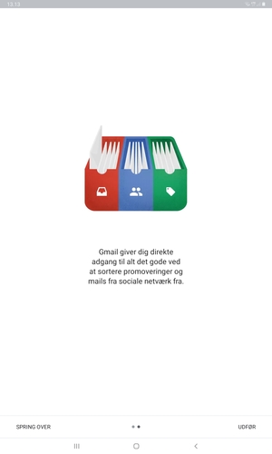 Vælg UDFØR