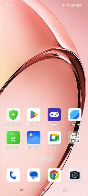 Para copiar los contactos de la tarjeta SIM, vaya a la pantalla de Inicio y seleccione Google