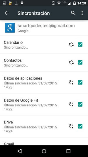 Sus contactos de Google se sincronizarán ahora a su teléfono