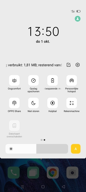 Schakel Energiebesparende modus in