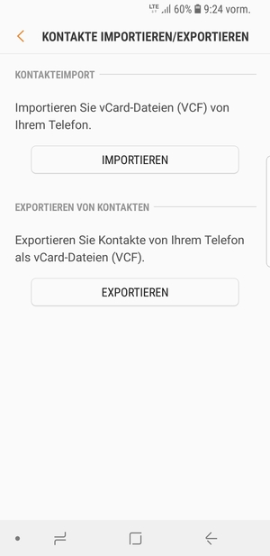 Wählen Sie IMPORTIEREN
