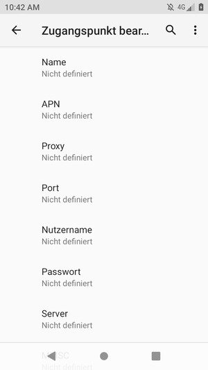 Geben Sie Internet-Informationen ein