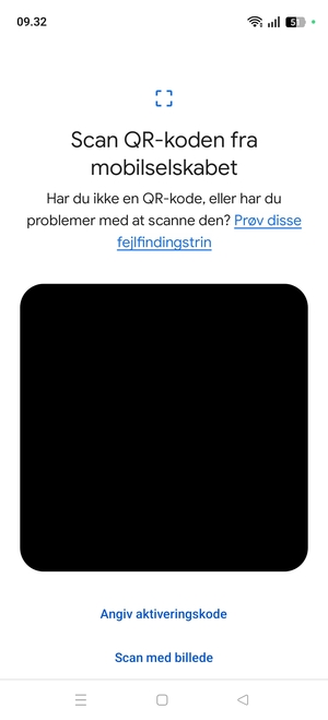 Scan QR-koden