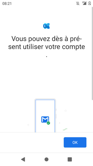 Sélectionnez OK