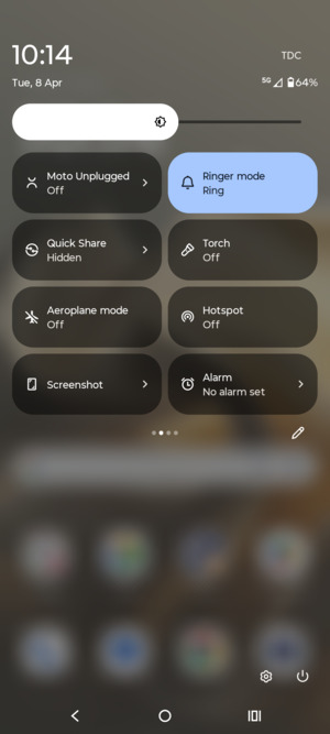 Select the Settings button