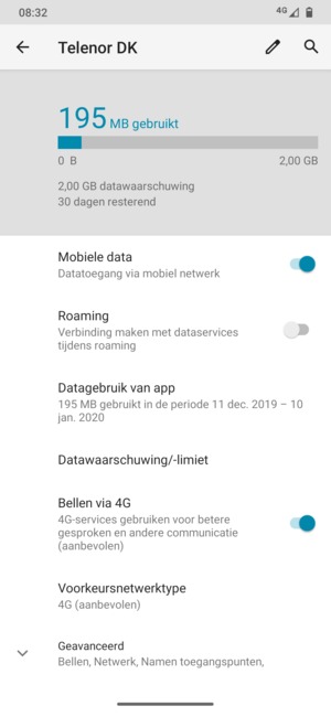 Selecteer Geavanceerd
