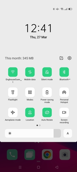 Turn off Wi-Fi and Bluetooth