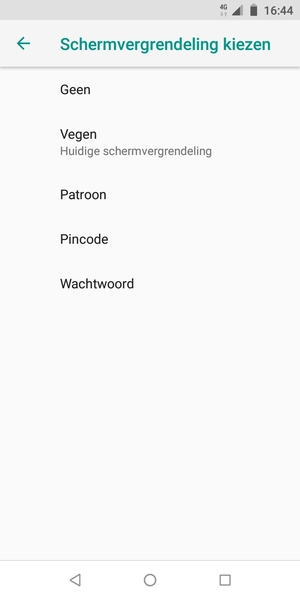 Selecteer Patroon