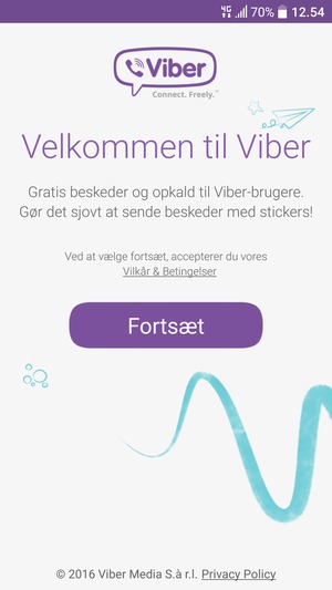 Din app er klar til brug