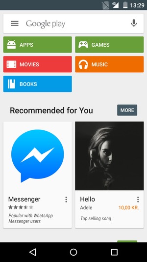 Select the Search bar