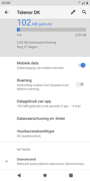 Selecteer Geavanceerd