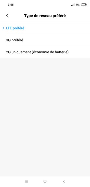Sélectionnez votre option préférée
