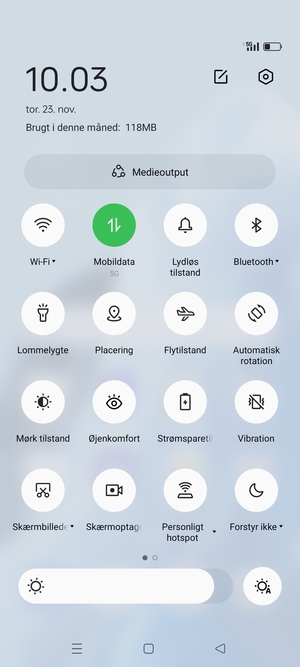 Vælg Auto