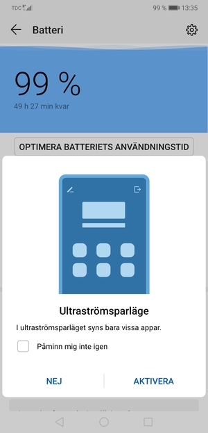 Välj AKTIVERA