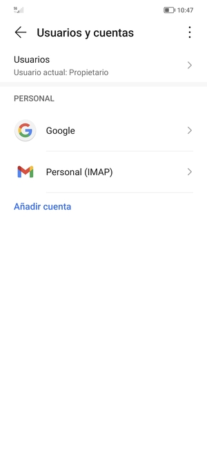 Seleccione Google