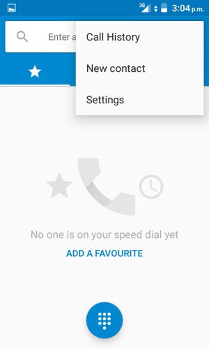 Select Settings