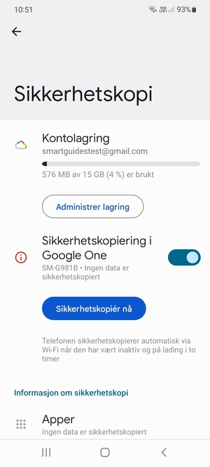 Velg Kontolagring