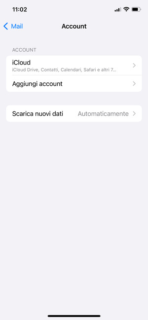 Seleziona Scarica nuovi dati