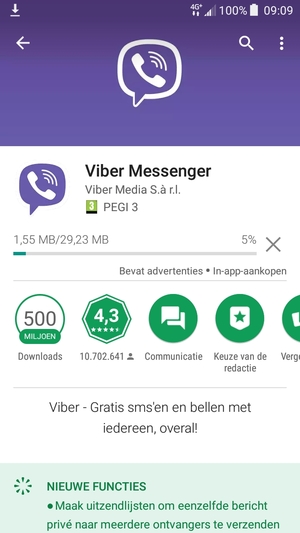 Wacht tot het installatieproces beëindigd is