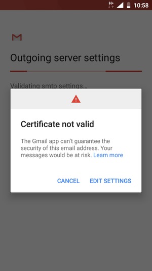 Select EDIT SETTINGS