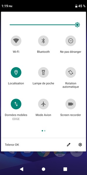 Régler la luminosité au niveau souhaité