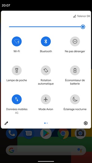 Désactiver le Wi-Fi et le Bluetooth