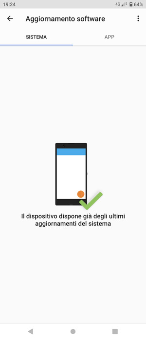 Seleziona il tasto Menu