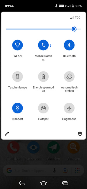 Schalten Sie WLAN und Bluetooth aus