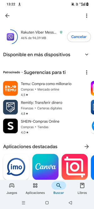 Espere a que el proceso de instalación finalice