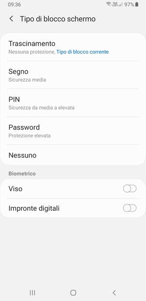 Seleziona Segno