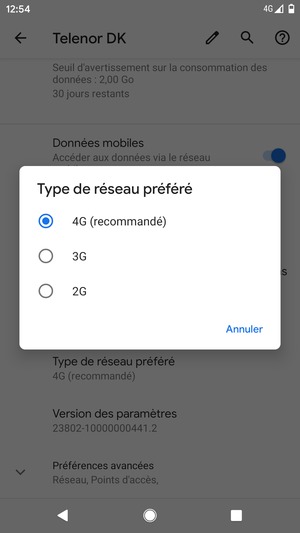 Sélectionnez votre option préférée