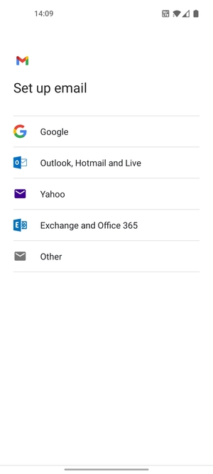 Select Outlook, Hotmail and Live