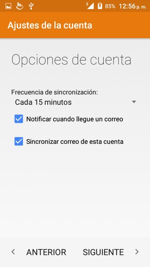 Seleccione SIGUIENTE