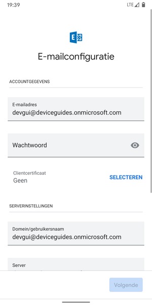 Voer uw wachtwoord in