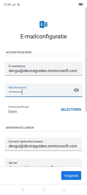 Voer uw wachtwoord in