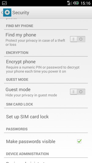 To change the PIN for the SIM card, return to the Security menu and select Set up SIM card lock