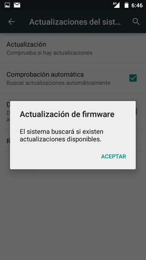 Seleccione ACEPTAR
