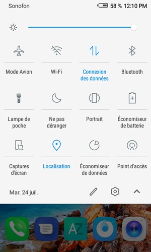 Désactiver le Localisation