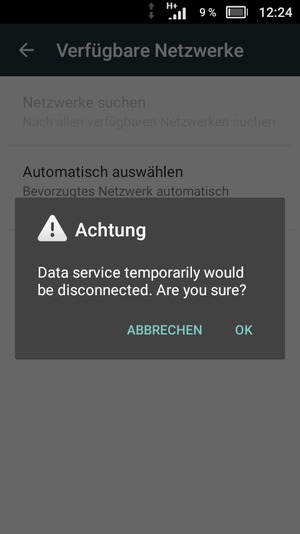 Wählen Sie OK