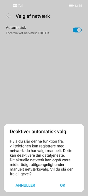 Vælg OK