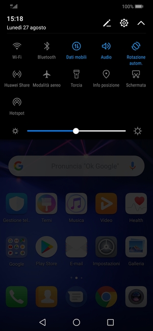 Seleziona Impostazioni