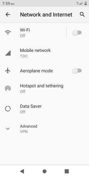 Select Mobile network