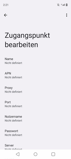 Geben Sie MMS-Informationen ein