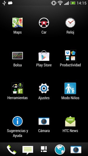 Seleccione Ajustes