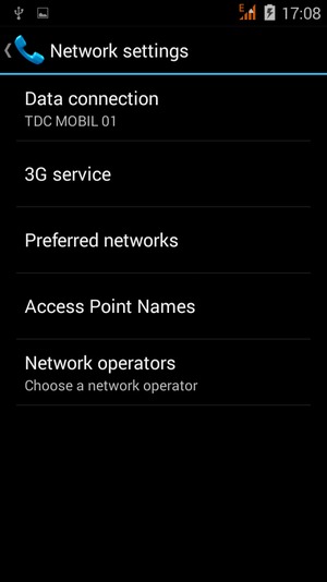 Select Network operators