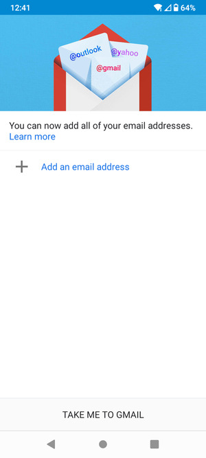 Select Add an email address