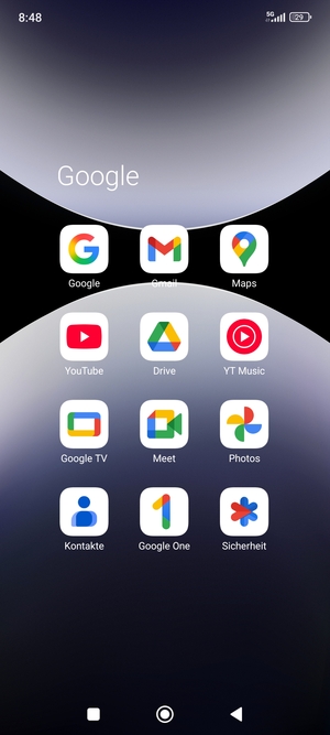 Wählen Sie Gmail
