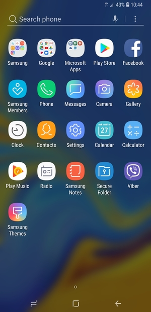 Select Settings