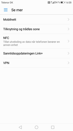 Velg Tilknytning og trådløs sone