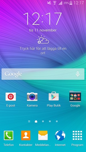 Välj Play Butik